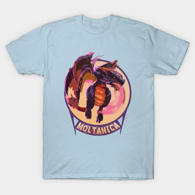 The Moltanica T-Shirt by Nytelock Prints